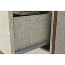 Ver imagem 7 de Guarda Roupa 6 Portas (2 C/ Espelho) e 3 Gavetas Cover Off White/nature - Henn