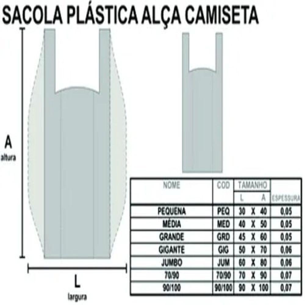 Sacolas Plasticas Reciclada Reforçada 60 X 80 3 Kg - 2