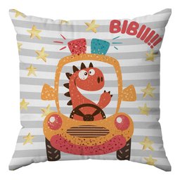 Kit Capas Almofadas Decorativas Dino Kids 45x45 - ID Decor - 2