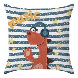 Kit Capas Almofadas Decorativas Dino Kids 45x45 - ID Decor - 3