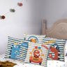Kit Capas Almofadas Decorativas Dino Kids 45x45 - ID Decor - 6