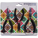 Ver imagem 2 de 05 Kit Alicate para Bijuterias Cartela com 3 Unidades
