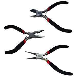 05 Kit Alicate para Bijuterias Cartela com 3 Unidades