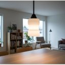 Ver imagem 5 de Luminária Pendente Vidro Tubo - Âmbar - 127/220v