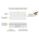 Ver mais imagens de Rack Com Painel E Suporte Tv 65" Flórida Multimóveis V3112 Branco Branco