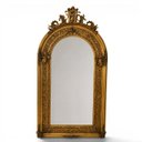 Ver imagem 1 de Espelho de Chão com Moldura Entalhada a Ouro a: 194cm L: 108cm C: 08cm