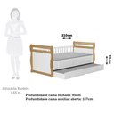 Ver imagem 6 de Bicama Infantil 100% MDF Vicky Espresso Móveis 