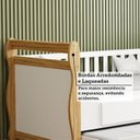 Ver imagem 3 de Bicama Infantil 100% MDF Vicky Espresso Móveis Branco/Brilho/Amêndoa