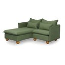 Ver imagem 4 de Sofá Modular 2 Lugares com Chaise e Pé Bolinha Sôma CabeCasa MadeiraOriginals
