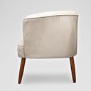 Ver imagem 7 de Poltrona Decorativa para Sala de Estar Espaço Gourmet Tecido Veludo Premium Base Estável