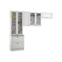 Ver imagem 1 de Cozinha Modulada Henn Americana 3 Peças (2 Armários + 1 Paneleiro) CPT11 Branco