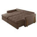 Ver imagem 3 de Sofá Cama Lisboa Retrátil e Reclinável 220cm Braço 10cm Meu Sofá Online