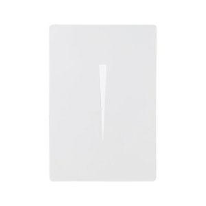 Balizador C/ Friso 3032 Embutido De Parede e Escada P/ Caixa 4x2 Branco