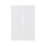Balizador C/ Friso 3032 Embutido De Parede e Escada P/ Caixa 4x2 Branco - 1