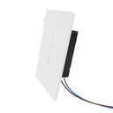 Ver imagem 2 de Balizador C/ Friso 3032 Embutido De Parede e Escada P/ Caixa 4x2 Branco