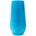 Ver imagem 1 de Vaso Para Plantas Cônico Alto 60cm Para Área Externa ou Interna Azul Marmorizado