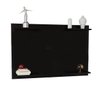 Painel Home Parede com Prateleiras para Tv até 50 Polegadas:preto - 4