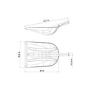 Ver imagem 4 de Pá Plástica Tramontina sem Cabo Tramontina