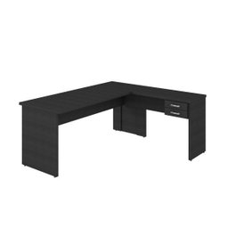 Mesa de Escritório em L 1,80x1,60M com 2 Gavetas Work30  - 2