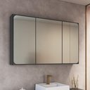 Ver imagem 2 de Armario Espelheira para Banheiro 100cm com 3 Portas Lavinia