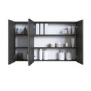 Ver mais imagens de Armario Espelheira para Banheiro 100cm com 3 Portas Lavinia