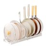 Base Rack Extensível para Panelas Frigideiras Tampas Branco - 2