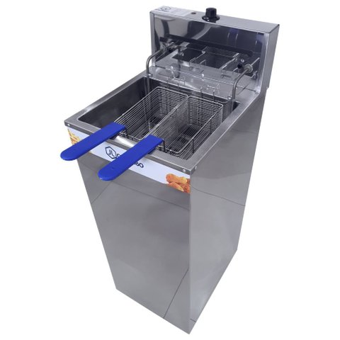 Fritadeira Elétrica Água e Óleo 8kw Cuba 18L 220v