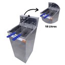 Ver imagem 4 de Fritadeira Elétrica Água e Óleo 8kw Cuba 18L 220v
