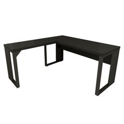 Mesa de Escritório em L Linha Industrial Metalon Tampo 40mm  - 3