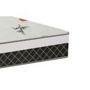 Ver imagem 5 de Cama Box Baú Casal: Colchão Ortopédico Plumatex Falcon Ultra Firme + Base CRC Courano White(