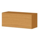 Ver imagem 1 de Armário Aéreo para Geladeira 100% Mdf 80cm Luna Cinamomo/branco
