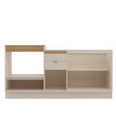 Ver imagem 5 de Balcao Pia com Balcao para Cooktop Ayla Yescasa Bege/Off White/Tauari Ambar