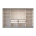 Ver imagem 5 de Guarda-roupa Casal Odisseia 8 Portas 4 Gavetas com Espelho Onix - Panorama Móveis