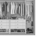 Ver mais imagens de Quarto de Casal Completo com Guarda-Roupa, Cama, Cômoda e 2 Mesa de Cabeceiras Spazio Móveis Lopas
