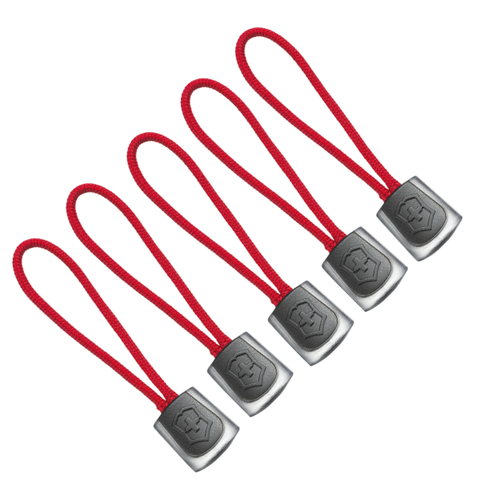 Cordão de Nylon P/ Canivete Victorinox 6,4cm 5 Unidades Vermelho