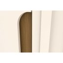 Ver imagem 3 de Guarda Roupa 6 Portas e 6 Gavetas Napoli Off White/Nature - Henn