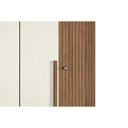 Ver imagem 4 de Guarda Roupa 6 Portas e 4 Gavetas C- Pés Buriti Jatoba-grafitte - Santos Andirá