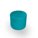 Ver imagem 3 de Puff Cilindríco para Sala e Escritório Confortável e Reforçada Veludo