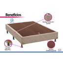 Ver imagem 2 de Cama Box Base Solteiro Ortobom Suede Clean 69x23