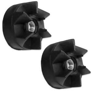 2 Arraste Copo Liquidificador Arno Faciclic Ln20/ln31/ln32/ln45/ln48/ln4508b1/ln4508b2/click Lavln72