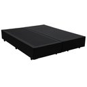Ver imagem 1 de Base Box Queen Bipartido AColchoes Sintético Preto 40x158x198