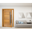 Ver imagem 2 de Folha de Porta 210x80cm 3b Visor S/ Vidro Tauari Mapaf