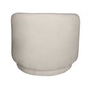 Ver imagem 6 de Poltrona Decorativa Lua Orgânica Bouclê Bege Sala Estar Recepção - Divalê Shop