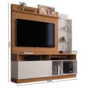 Ver imagem 3 de Estante Home para TV até 60 Polegadas 1 Porta Leblon Colibri Móveis