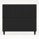 Ver imagem 5 de Cabeceira Classic Casal 140cm para Quarto Cama Decorativa Moderna Elegante Suede Preto