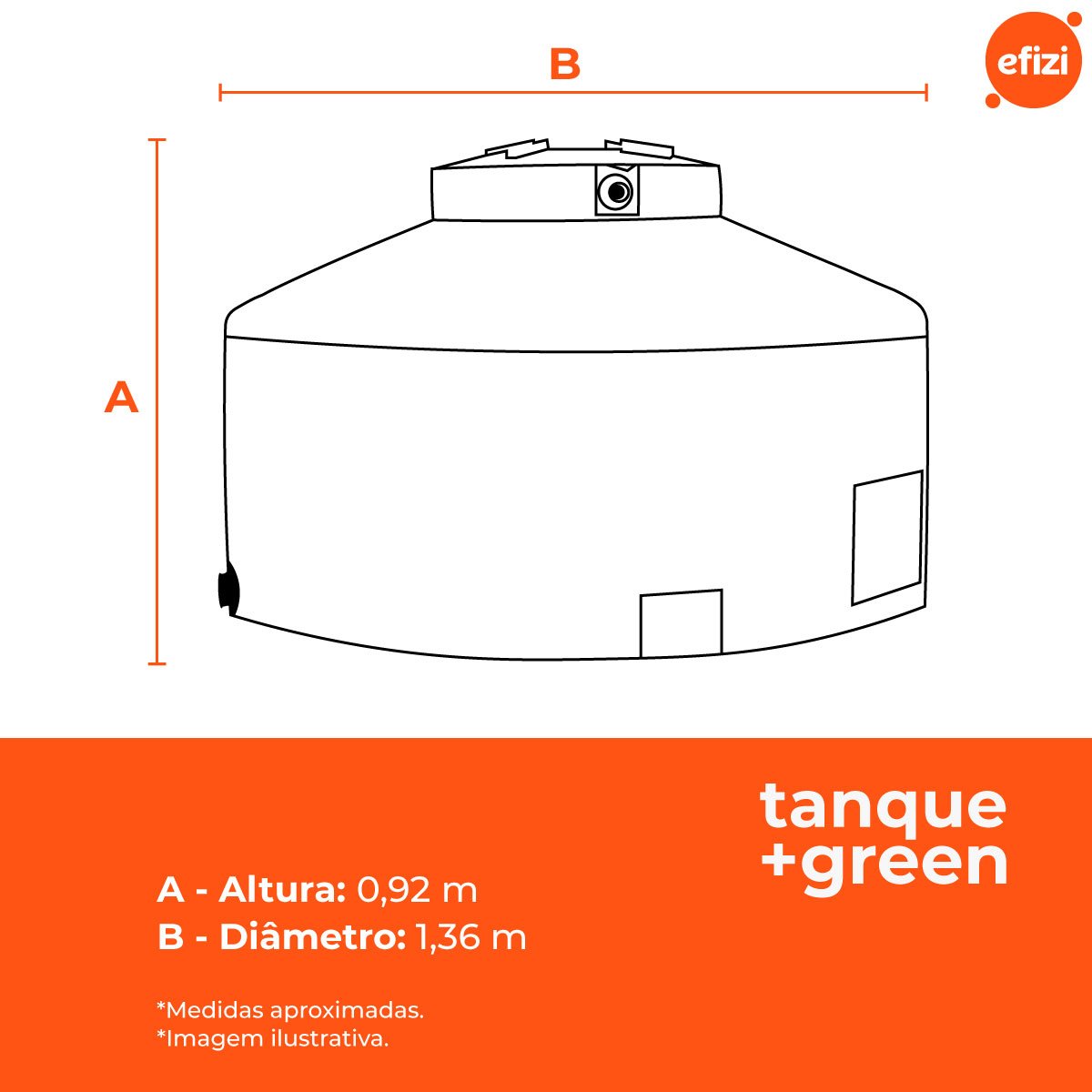 Tanque Green+ 1000l - Acqualimp - 3