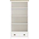 Ver imagem 4 de Guarda Roupa Solteiro 2 Portas 1 Gaveta Madeira Maciça Mazzaro F06 Branco Freijó - Lyam Decor