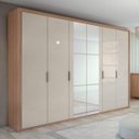 Ver imagem 3 de Quarto de Casal com Guarda-Roupa e Cômoda Stylus Móveis Lopas