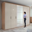 Ver imagem 6 de Quarto de Casal com Guarda-Roupa e Cômoda Stylus Móveis Lopas
