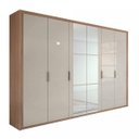 Ver imagem 4 de Quarto de Casal com Guarda-Roupa e Cômoda Stylus Móveis Lopas